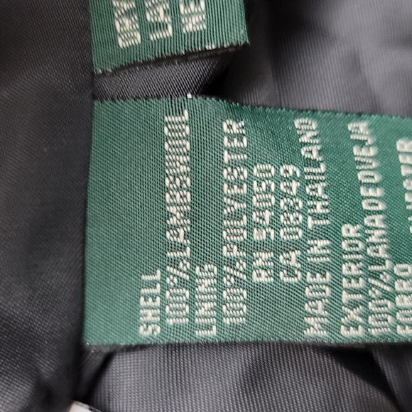 🆕️ Lauren RL Zip up Lambswool Jacket - Picture 10 of 11